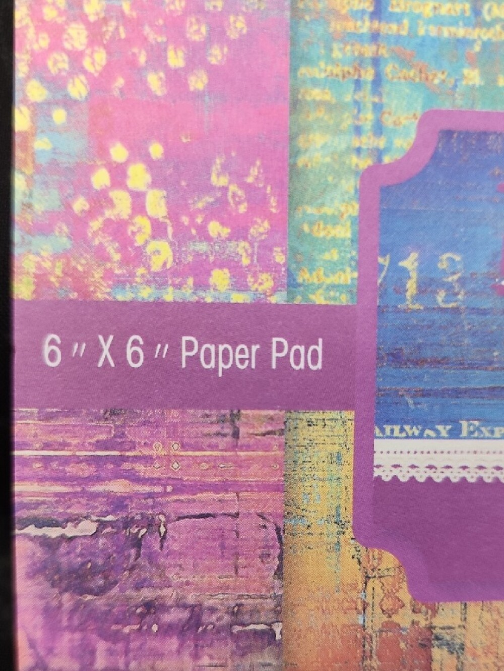 Motley Scrapbooking Paper  Multi-Color Pack 6x6 / 24 Sheets - Picture 7 of 10